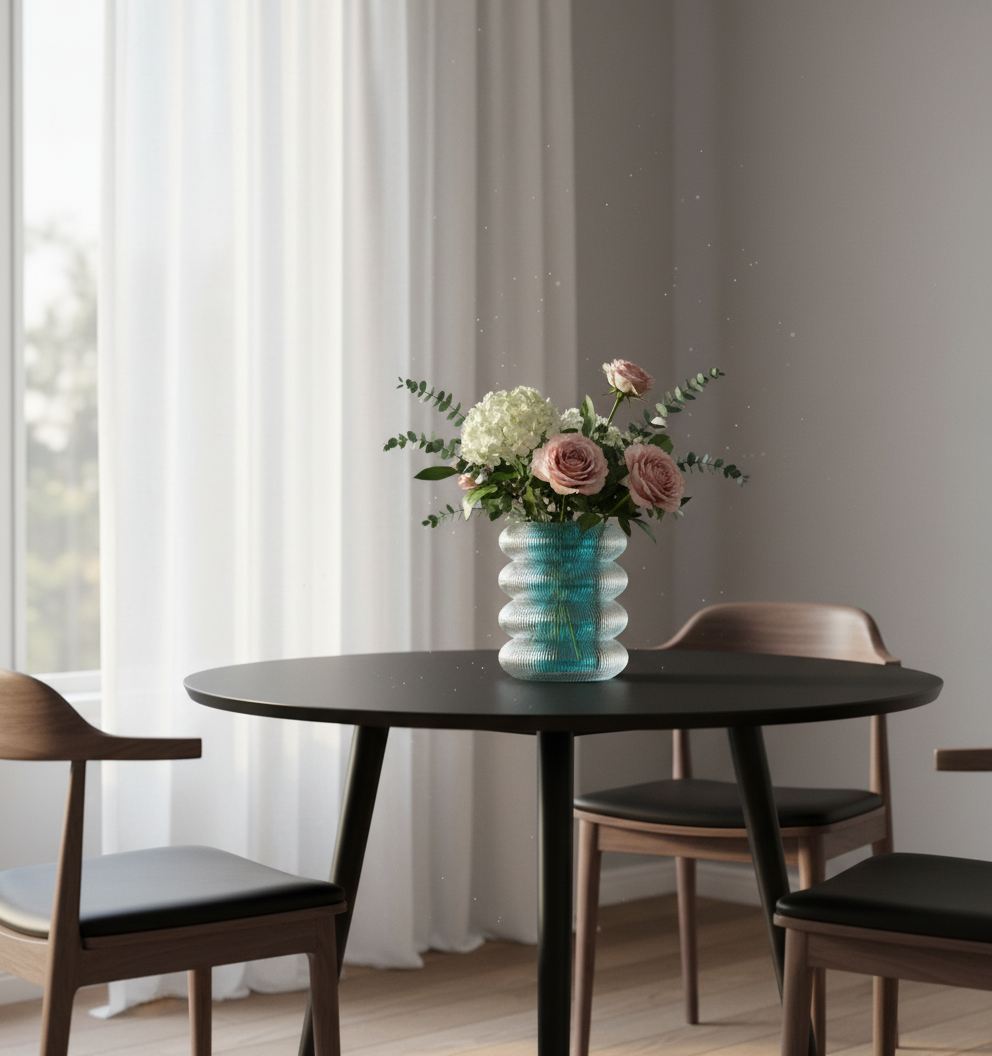 Wave Vase — Transparent